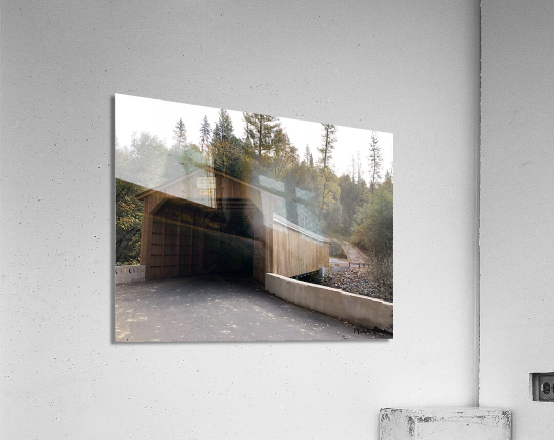 Covered Bridge Acrylic Print