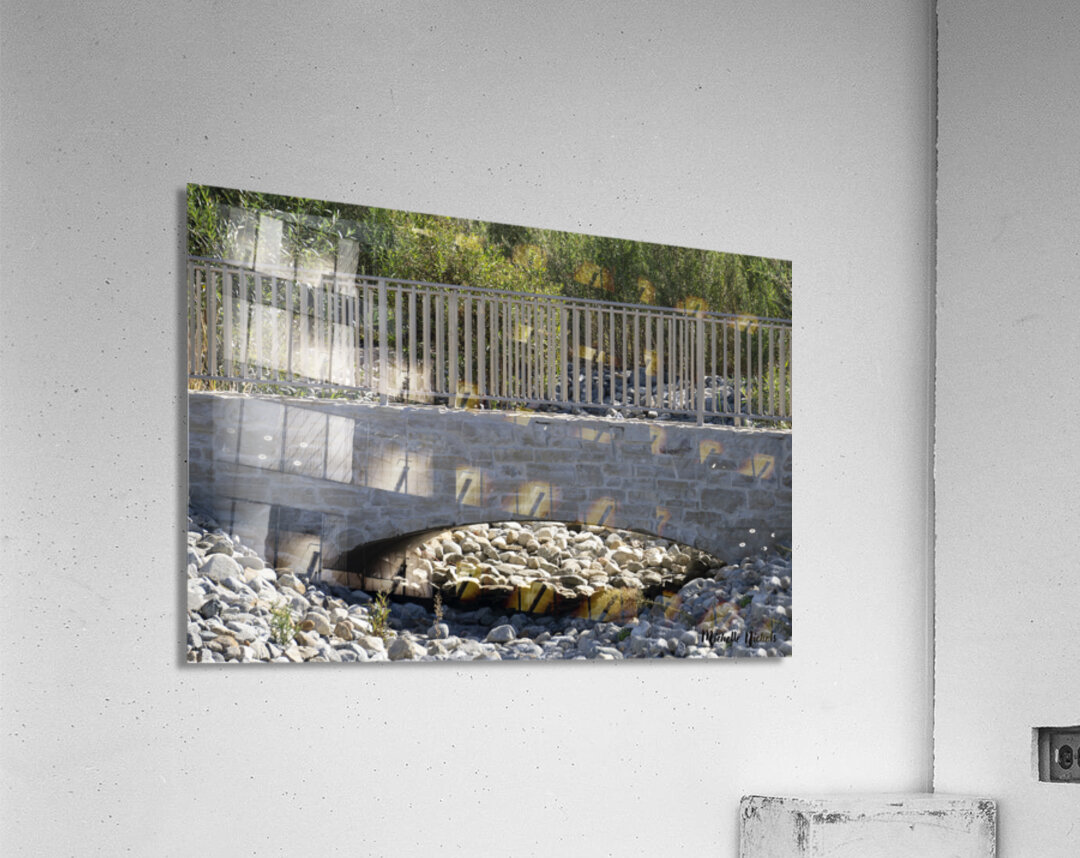 Dry Creek Bridge Acrylic Print