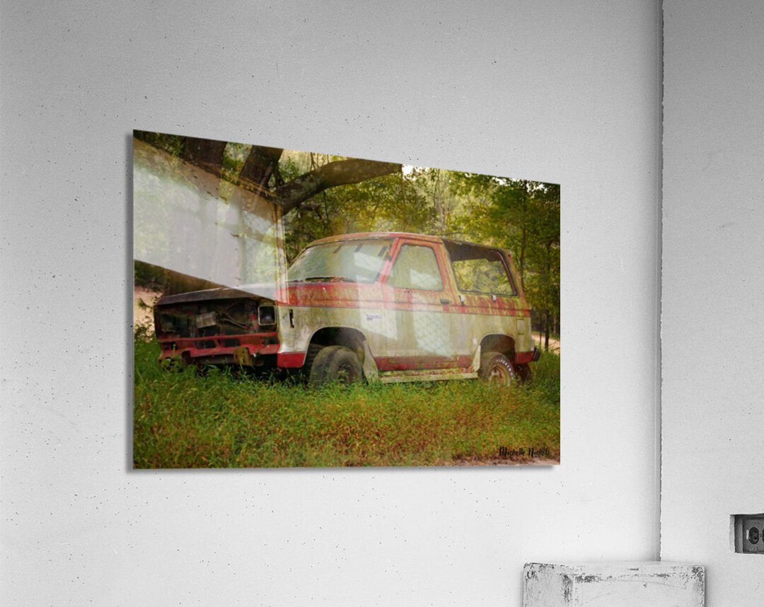 Old Bronco Acrylic Print