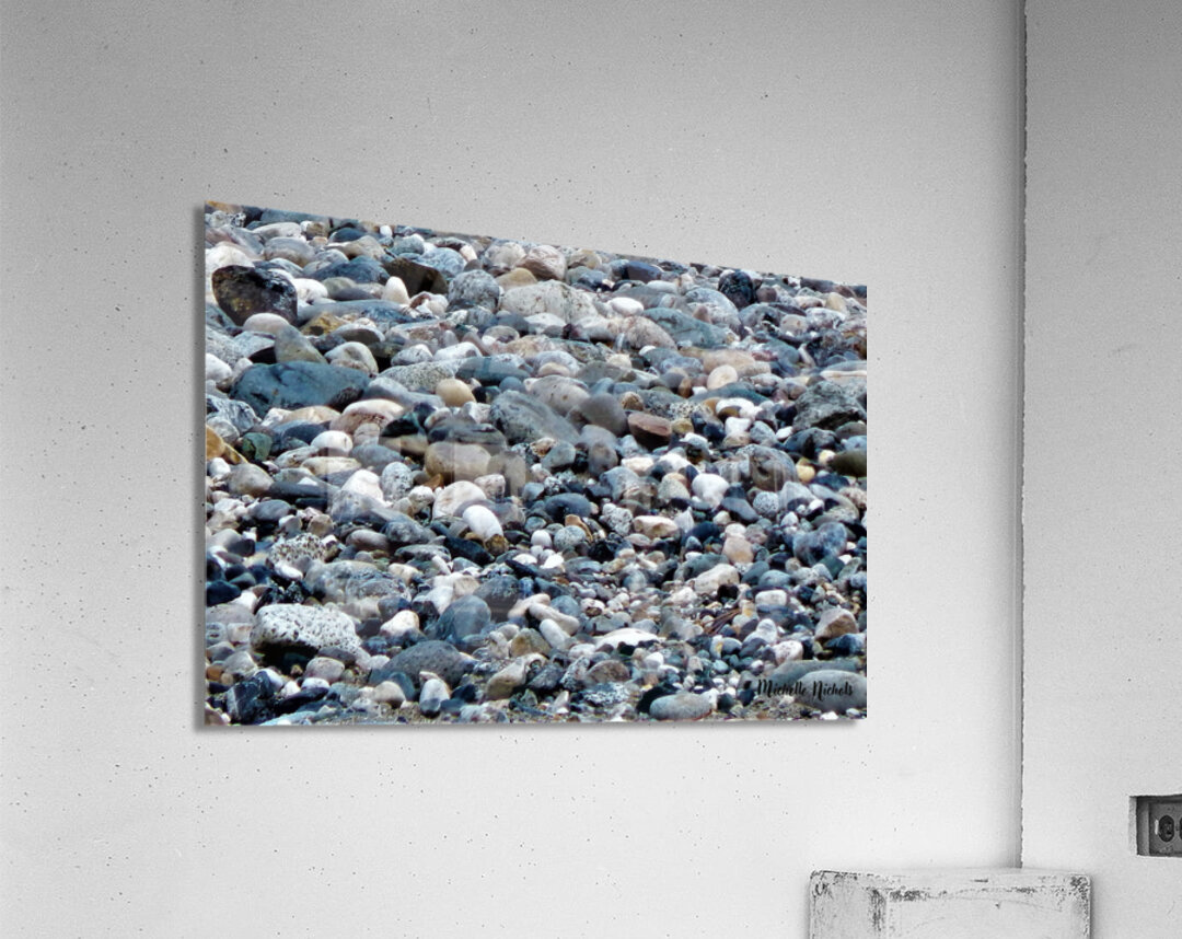 River Rocks Acrylic Print