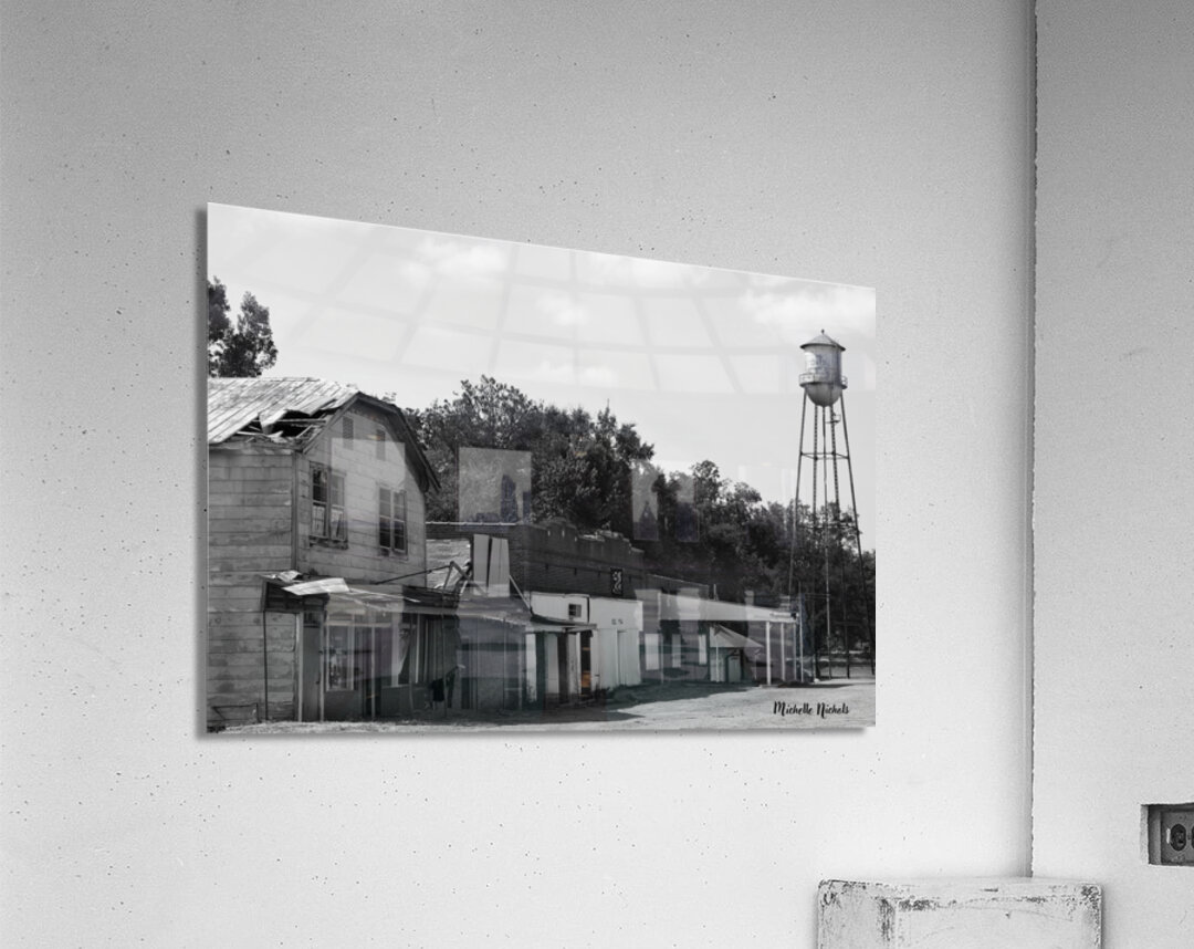 Old Mississippi Town Acrylic Print