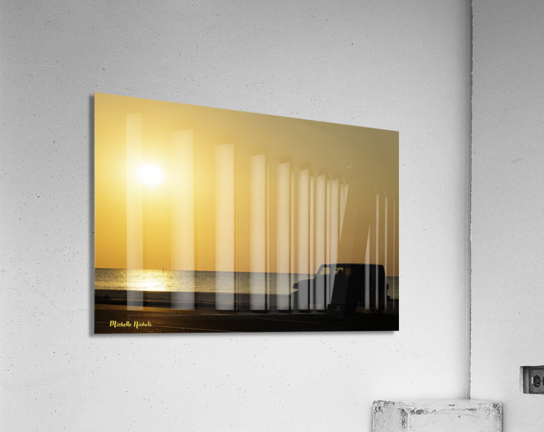 Jeep Silouette Acrylic Print