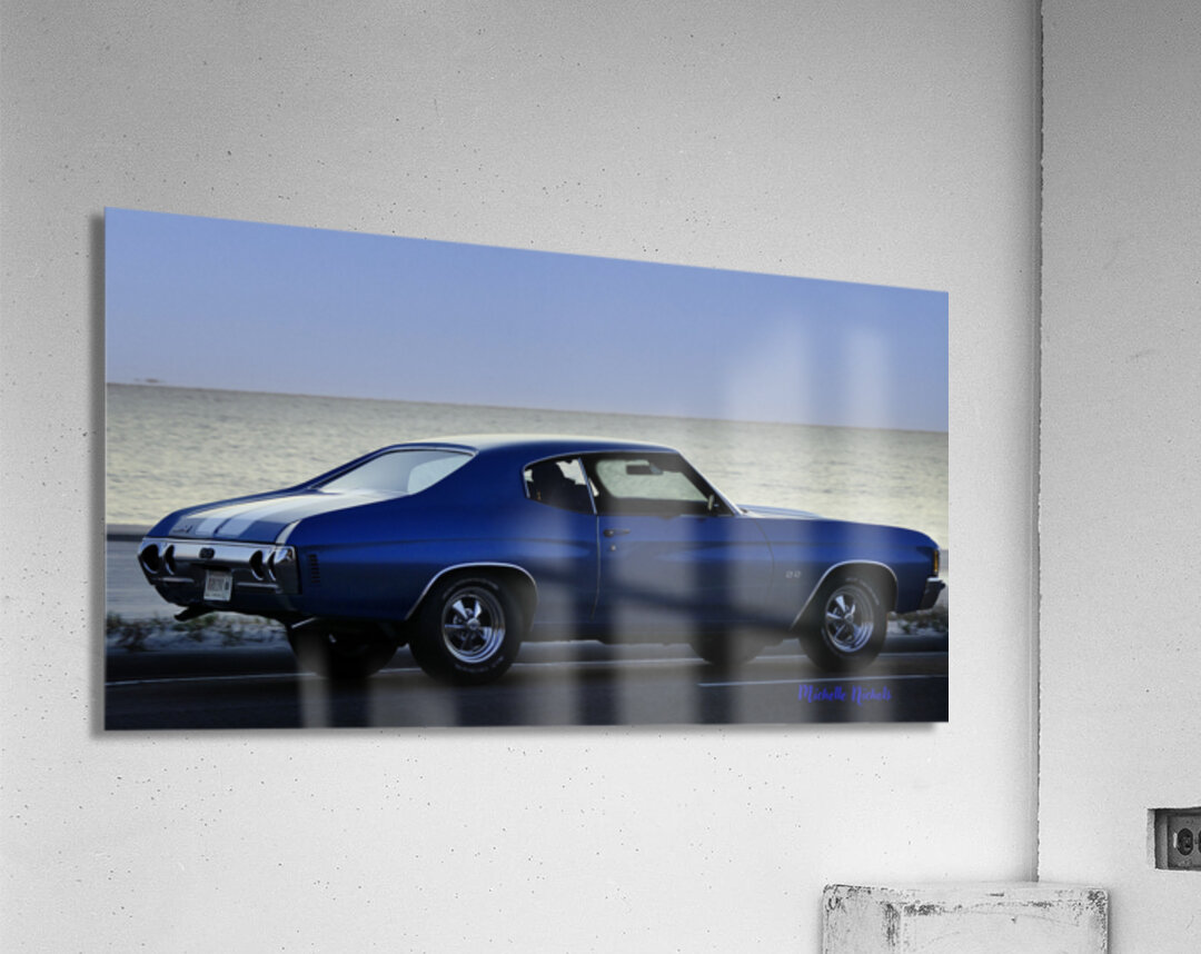 Blue Chevelle Acrylic Print