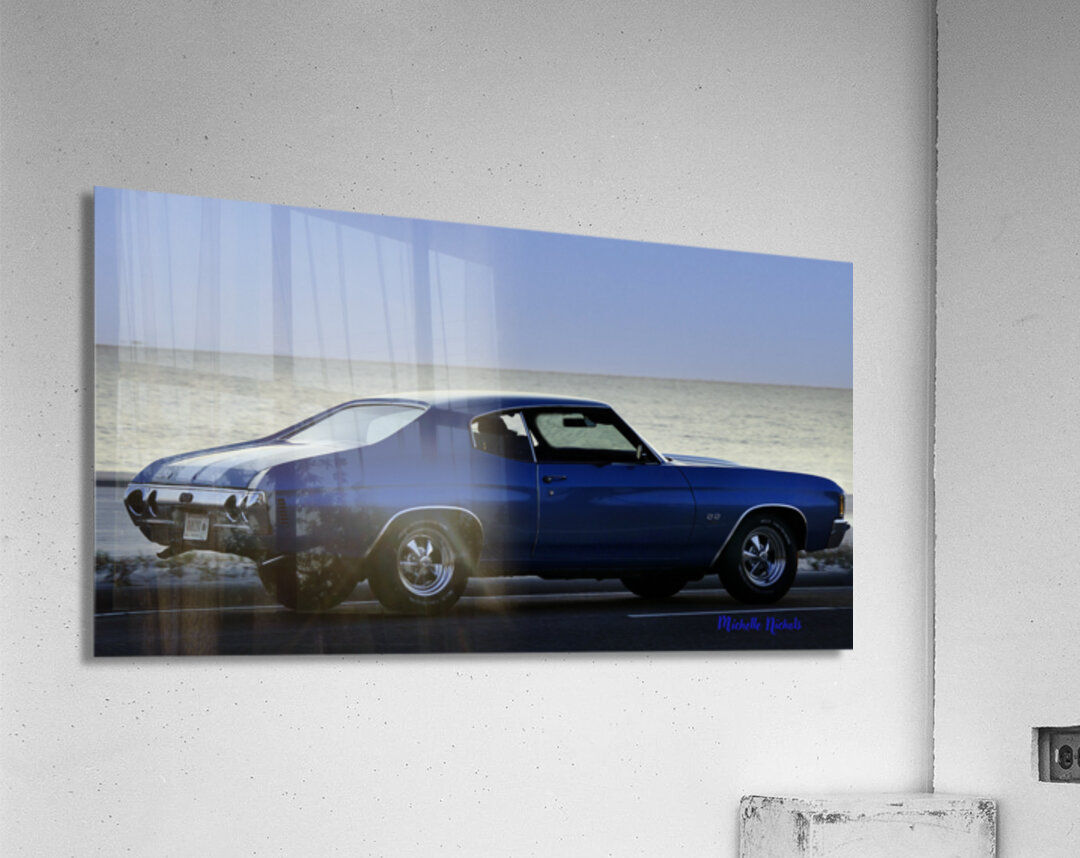 Blue Chevelle Acrylic Print