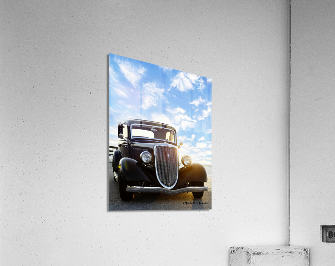 1934 Ford At Sunrise Acrylic Print