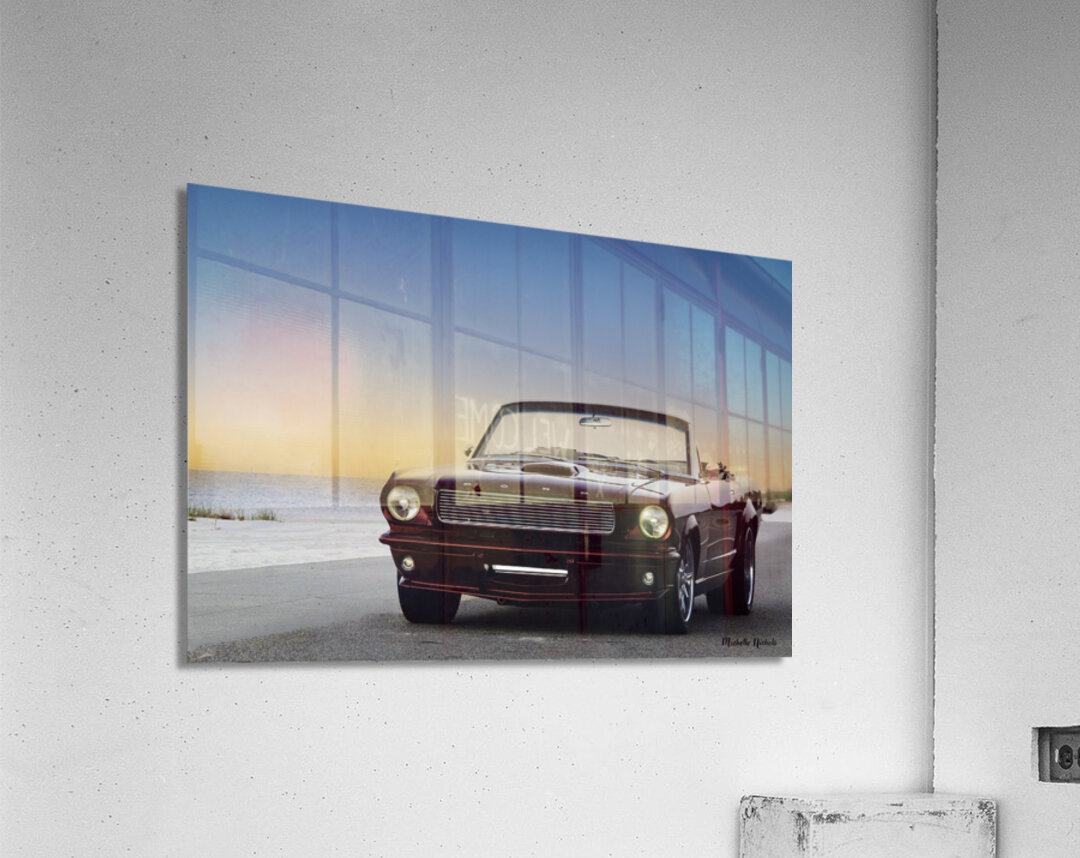 Thelma On The Beach Acrylic Print