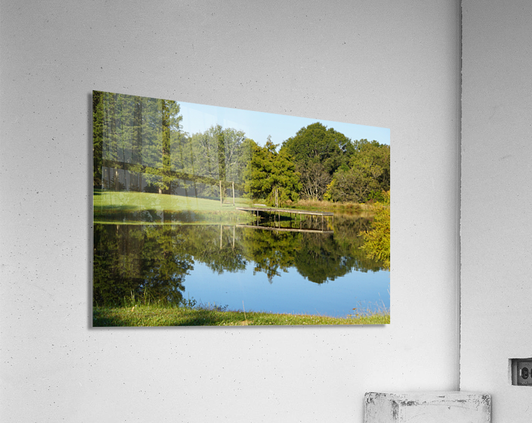 Pond Reflections Acrylic Print