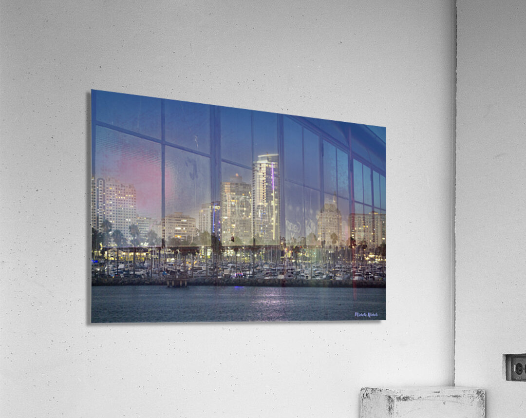 Long Beach CA Harborview Acrylic Print