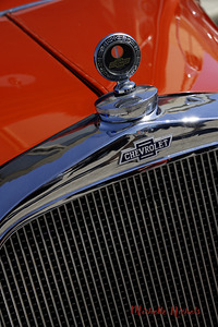  31 Chevy 4 Door Sedan Emblem by Michelle Nichols