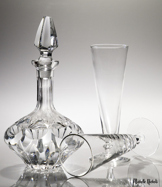 Crystal and Glass Print