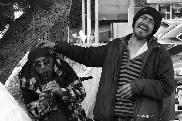 Paco and Tito BW Print