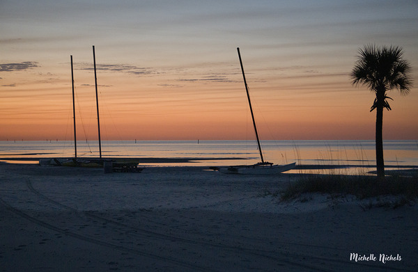 Sailboat Sunrise Print