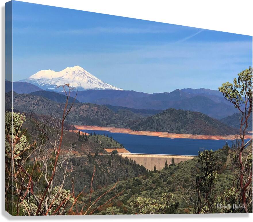 Shasta Lake Canvas Print