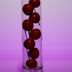 Vase of Cherries