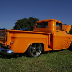 Orange Chevy Truck