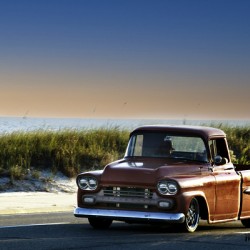 Red Chevrolet Apache