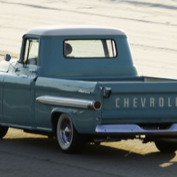 Light Blue Chevy Truck