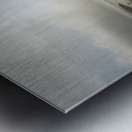 Footprints On The Beach Metal print