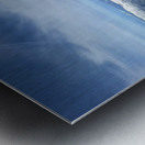 On A Plane Metal print