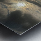 Full Moon Over Long Beach MS Metal print