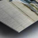 Light Blue Chevy Truck Metal print