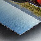 Red Cruisin  Truck Metal print