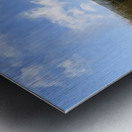 Orange VW Van Metal print