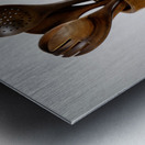 Potato and Egg Metal print