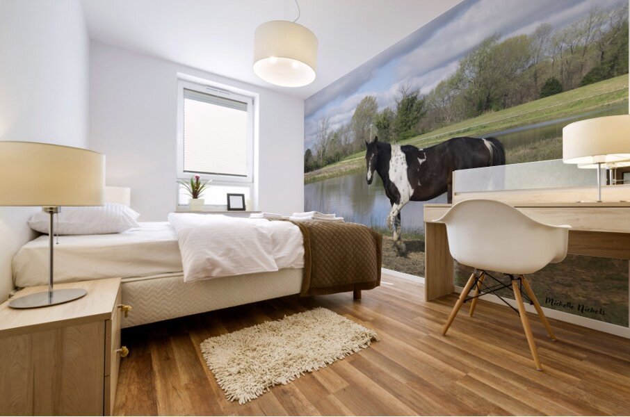 Horse Mural print