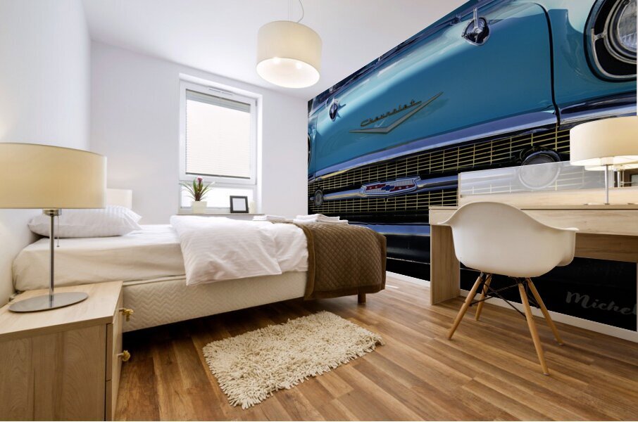  57 Chevy Mural print