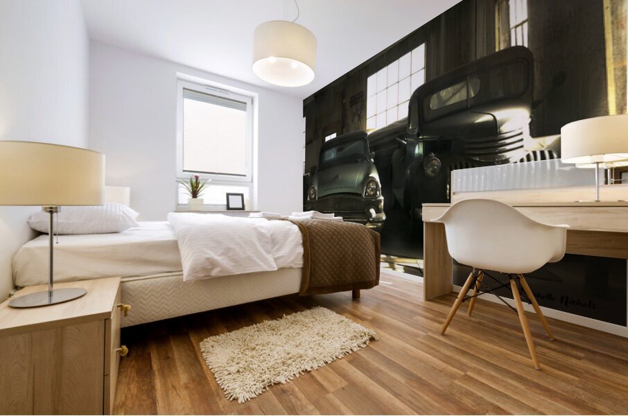 Resting Legends Mural print