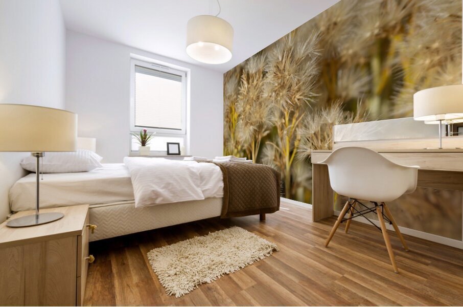 Seed Head Whisps Mural print
