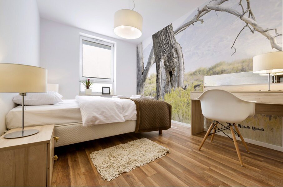 Tree Hole Mural print