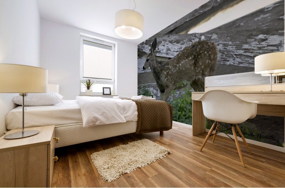 Baby Deer Mural print