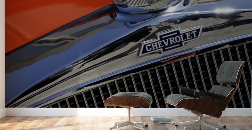  31 Chevy 4 Door Sedan Emblem Wall Murals