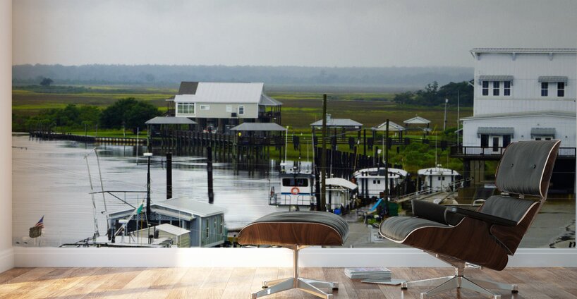 Old Saloon on the Water Wall Murals