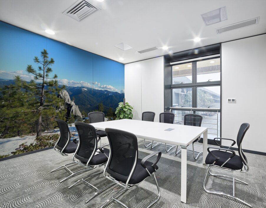 In The Crags Wall Printing