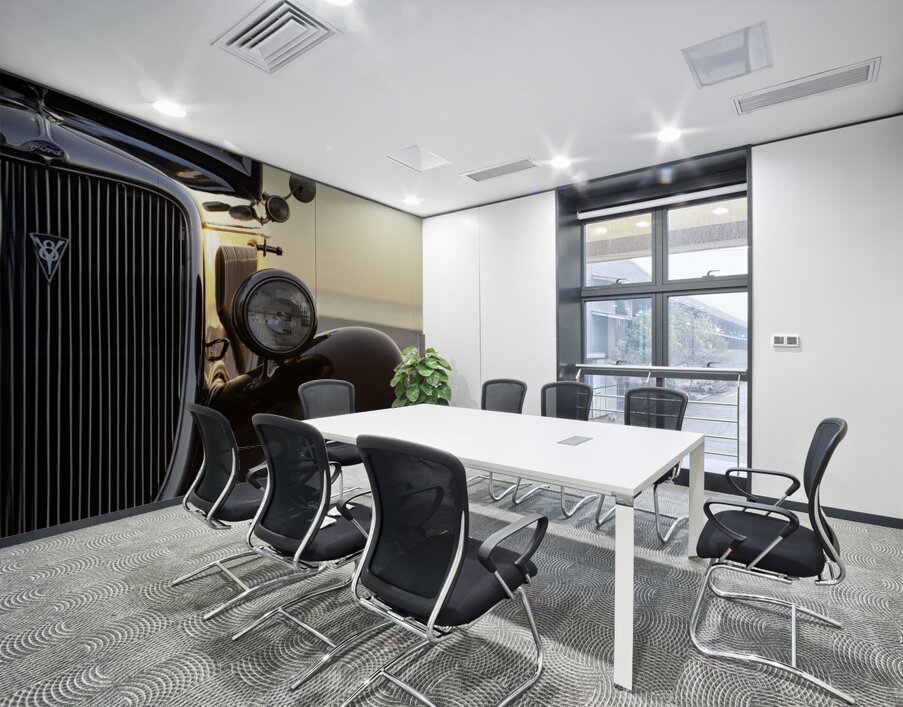 1934 Ford On The Beach Wall Printing