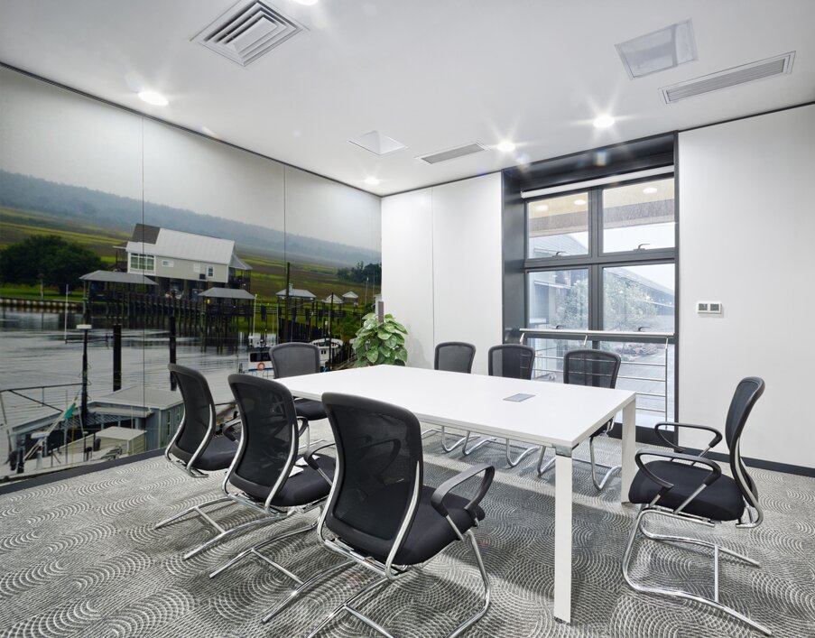 Old Saloon on the Water Wall Printing