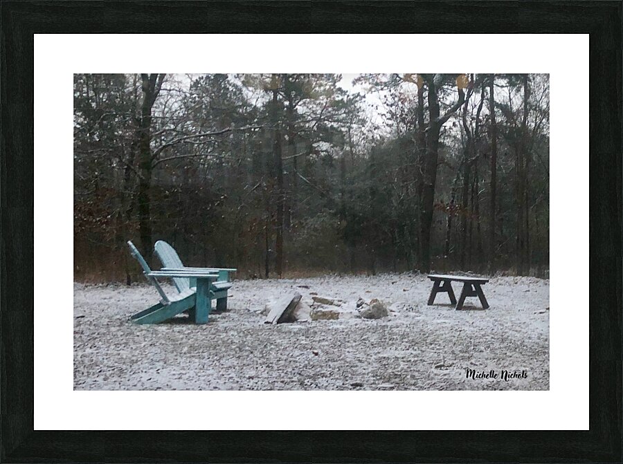 Broken Bow Picture Frame print