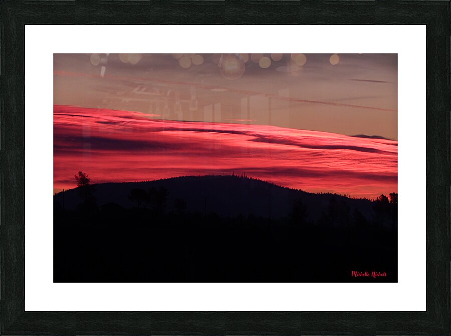 Sunrise over Paradise Picture Frame print