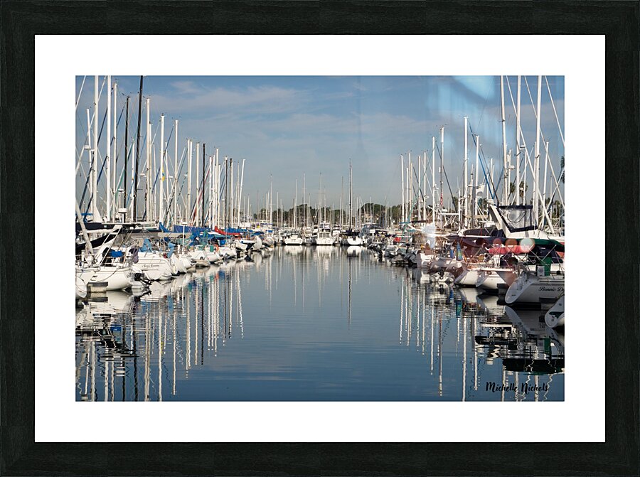The Marina Picture Frame print