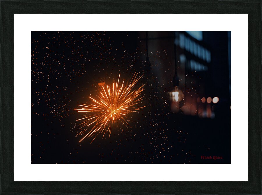 Explosion 070424 Picture Frame print