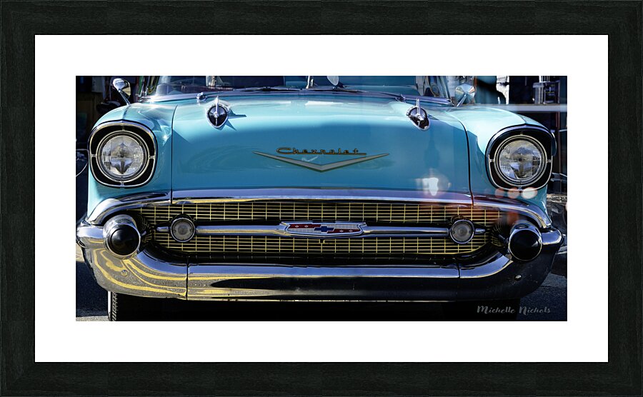  57 Chevy Picture Frame print