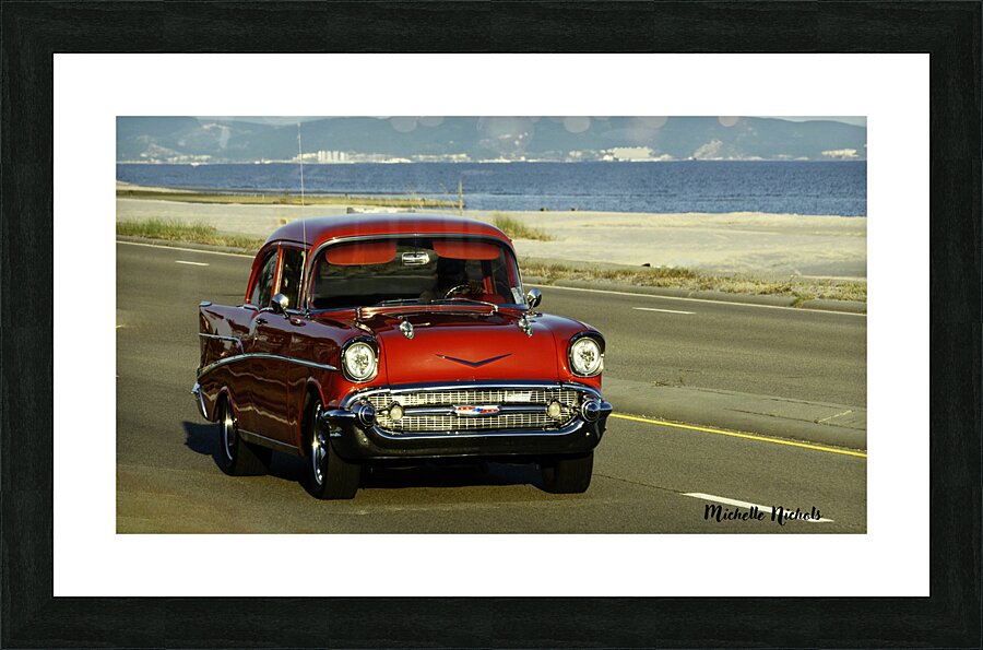 Red Cruisin  Classic Picture Frame print