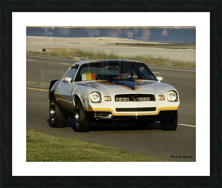  76 Camaro Picture Frame print