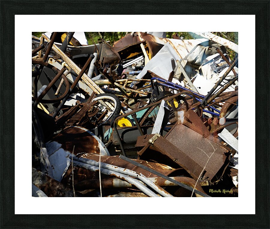 Little Yellow Tires Picture Frame print