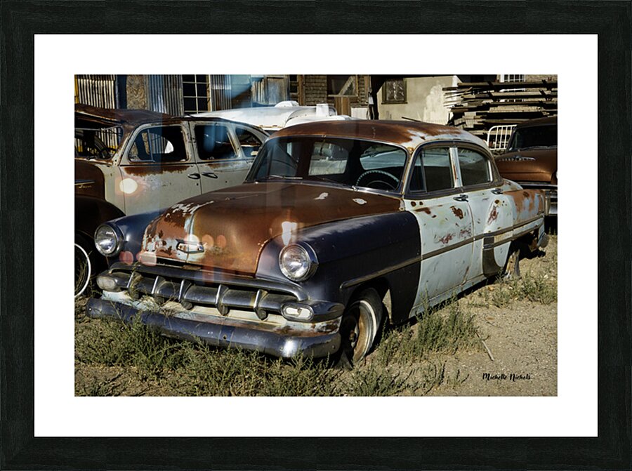 Rust In Peace Picture Frame print