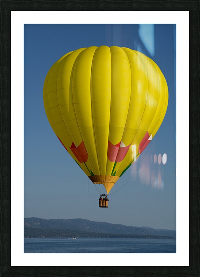 Hot Air Balloon Picture Frame print