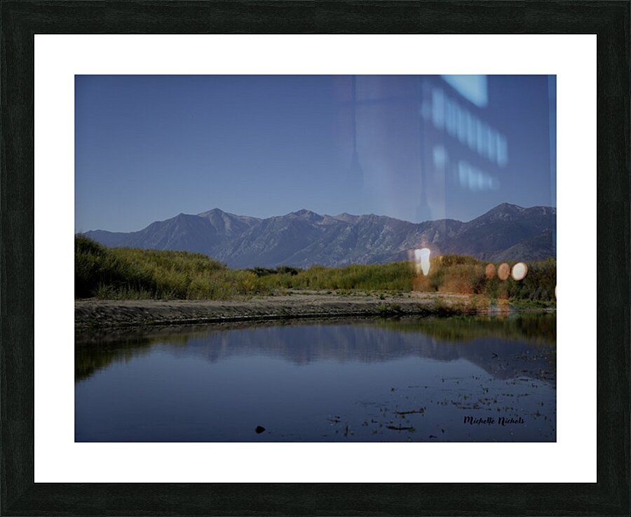 Carson River Bend Picture Frame print